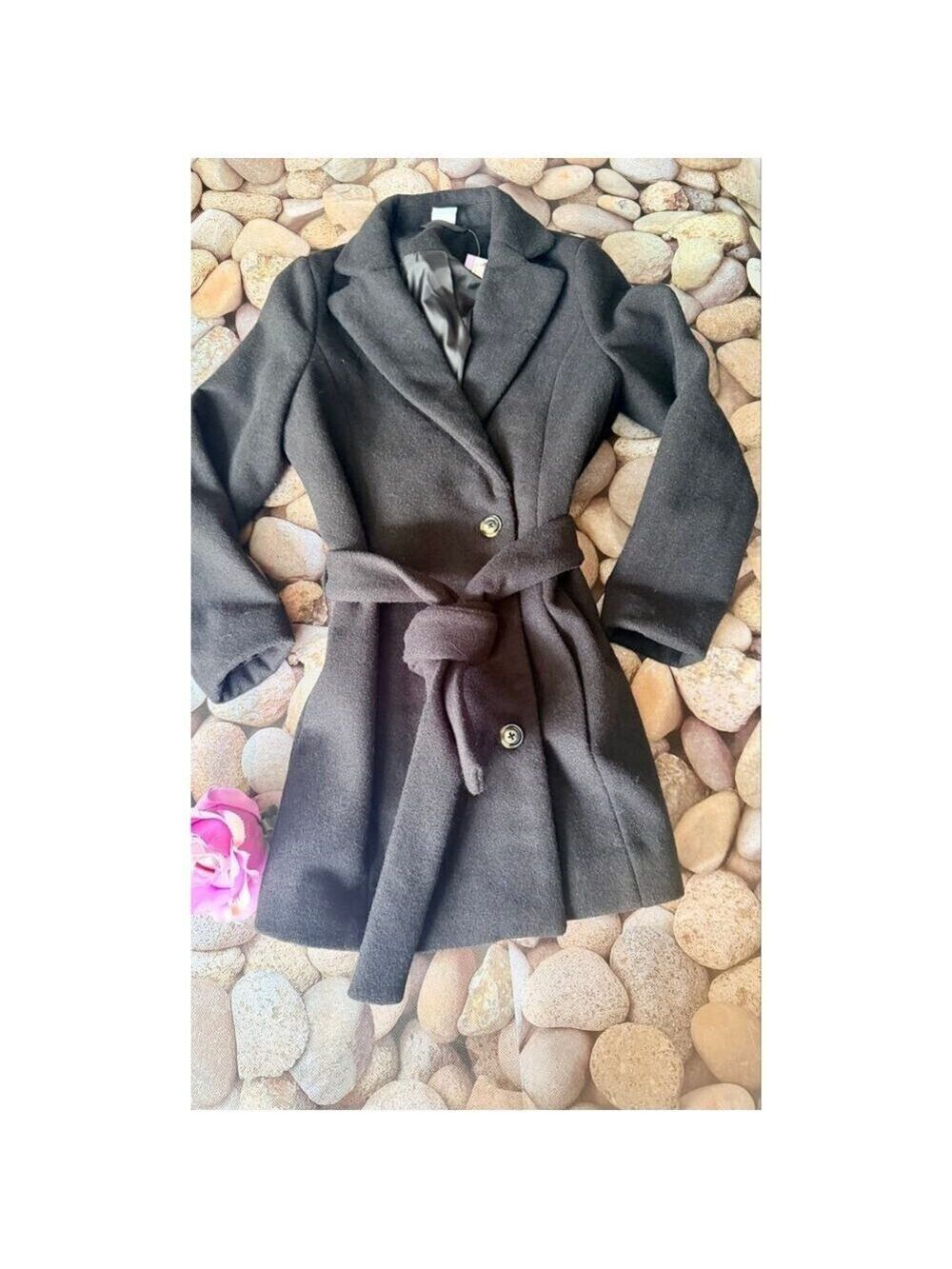 NWT BLACK DRESS COAT